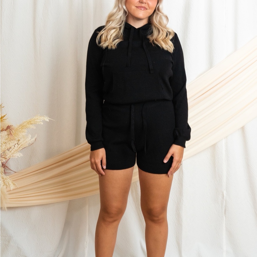 Hoodie and Shorts Set